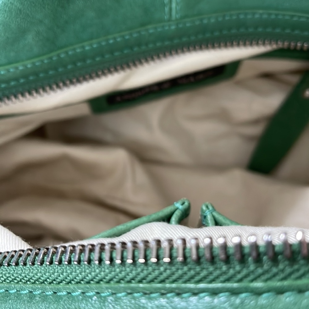 Green Andrew Marc leather bag - Picture 5 of 12